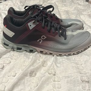 On cloud shoes